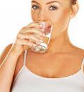 drinking water